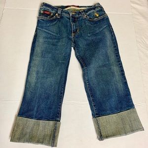 Baby phat denim capris